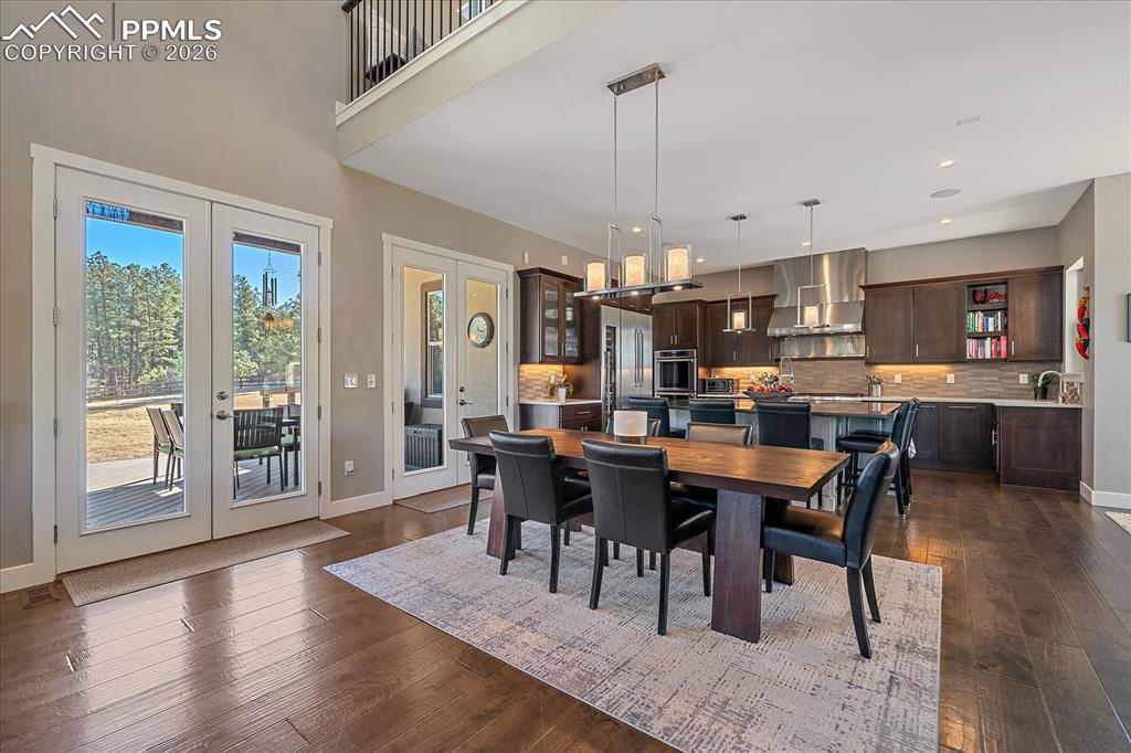 Image 13 of 50: The eat in dining area for the kitchen - one of two dining spaces