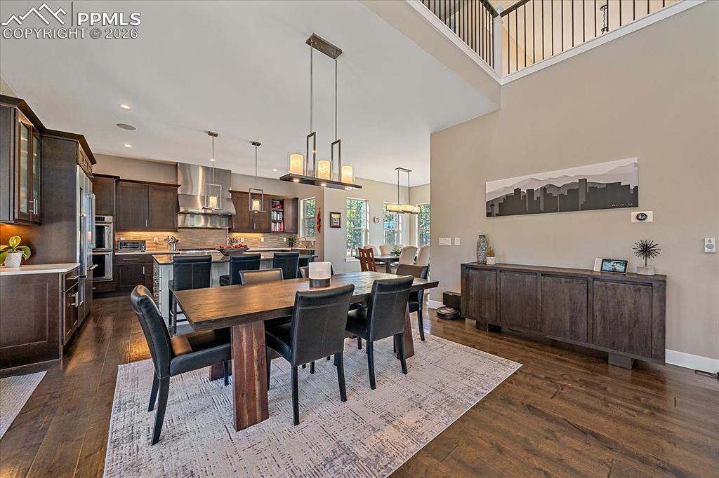Image 14 of 50: The eat in dining area for the kitchen - one of two dining spaces