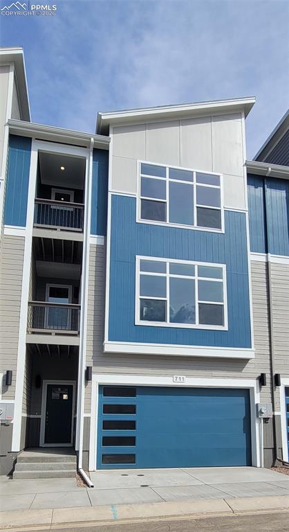 Image 1 of 25: Peak View-Modern Elevation-3 Story-2 Car Garage-VIEWS-Desirable Centennial 
