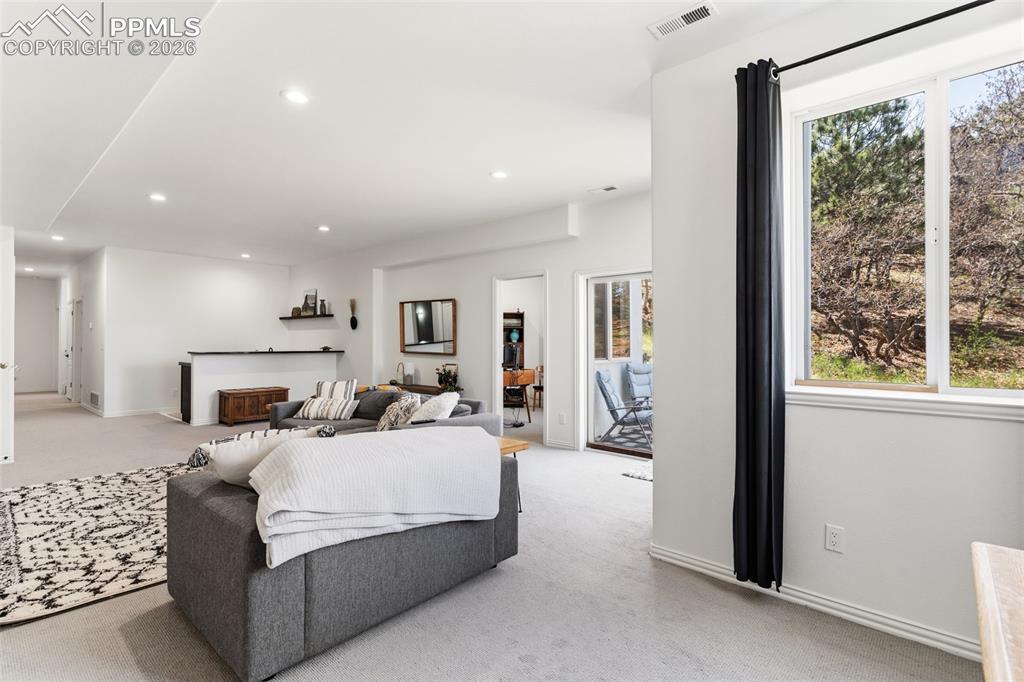 Image 29 of 49: High ceilings and lots of natural light in this basement!