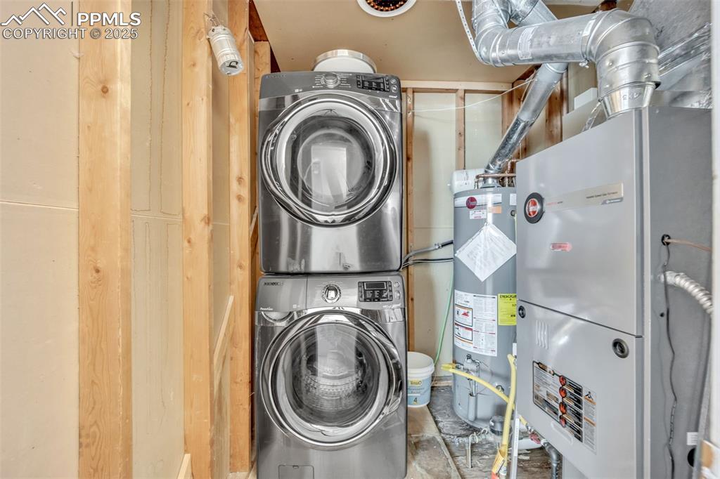 Image 21 of 34: Washer and Dryer are included!