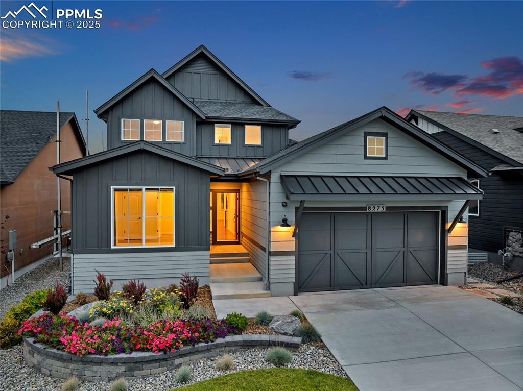 Caption: Front of Structure