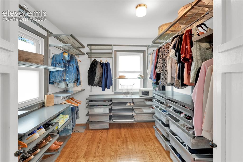 Image 13 of 33: Primary Closet