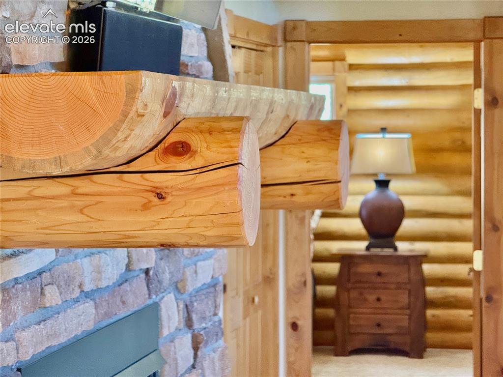 Image 8 of 35: Incredible custom log finishes.