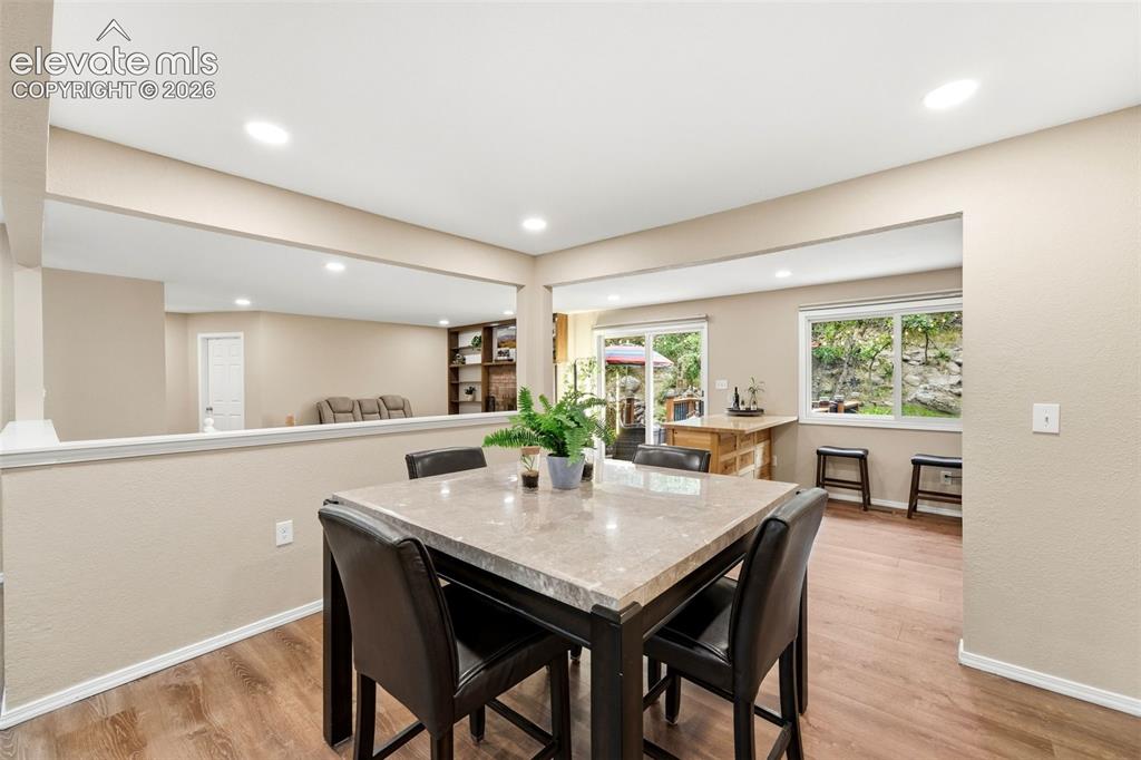 Image 4 of 42: New recessed lighting throughout (dimmable),