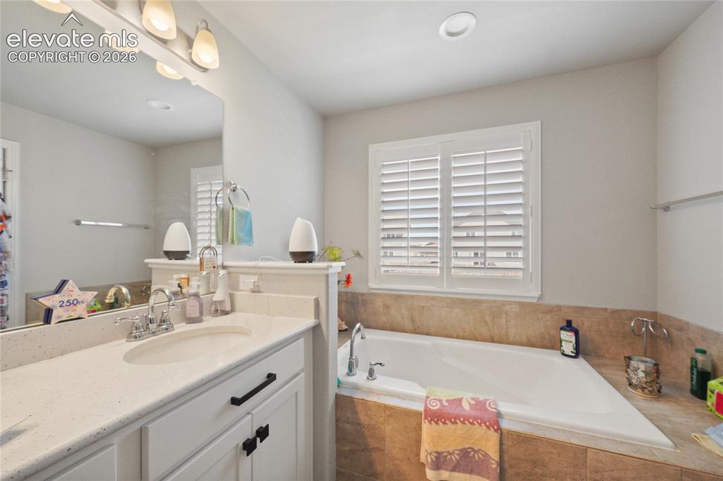 Image 18 of 42: Primary 5 Piece Bath On Main Level
