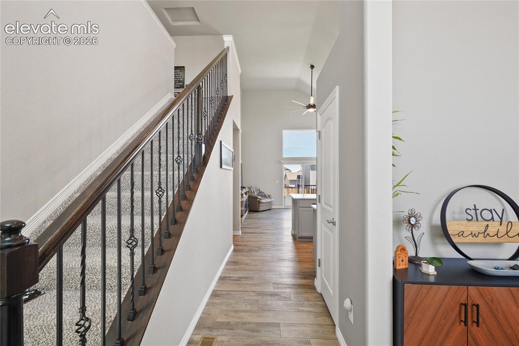 Image 5 of 42: Entry. Dining area to the right
