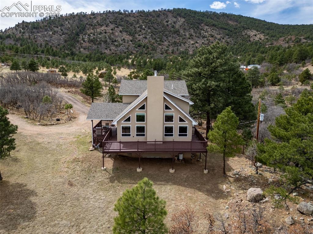 Caption: Aerial View