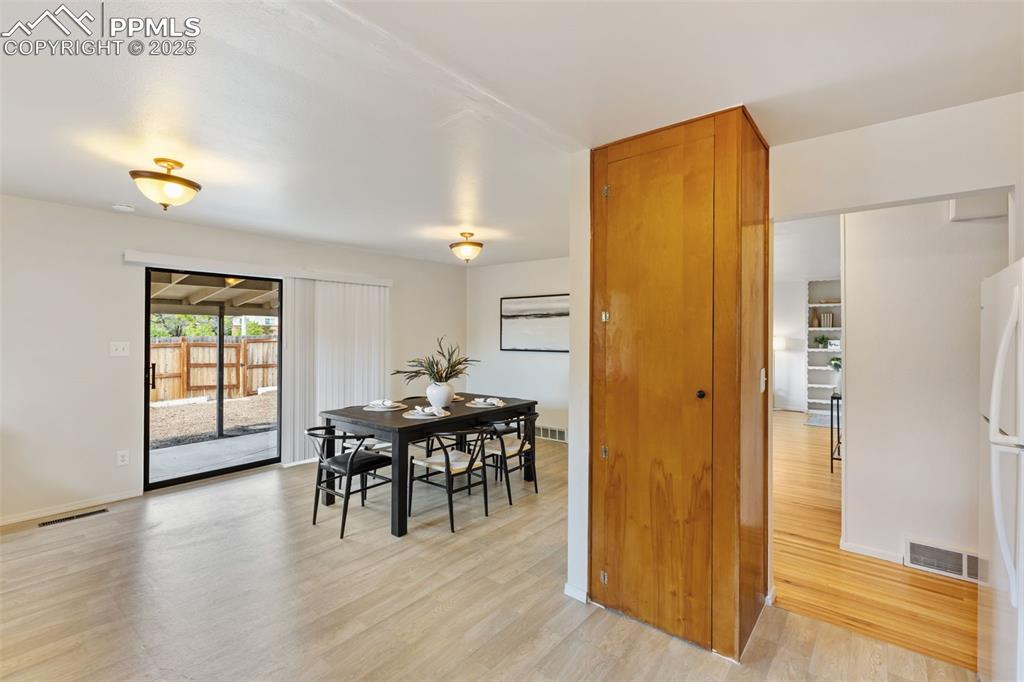 Image 21 of 31: WALK OUT FROM KITCHEN/DINING AREA