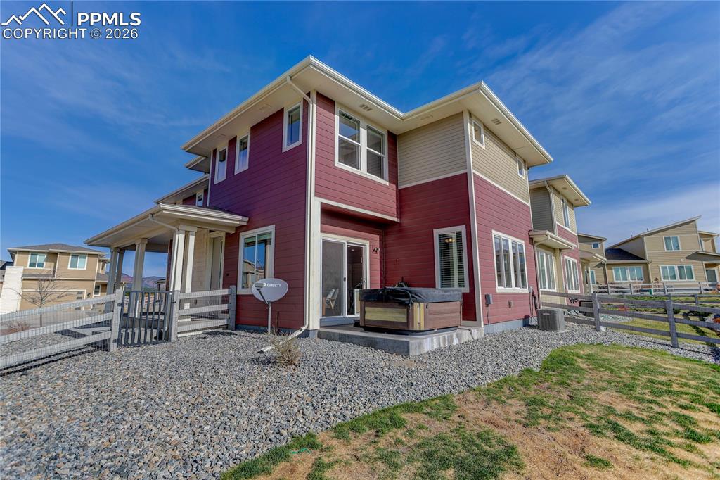 Image 15 of 17: Hot tub conveys with property