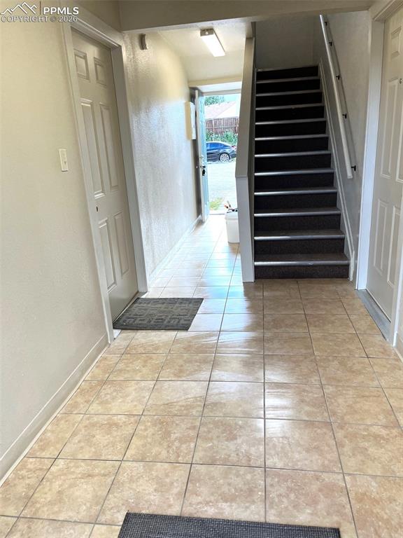 Image 13 of 28: lower level entrance to building