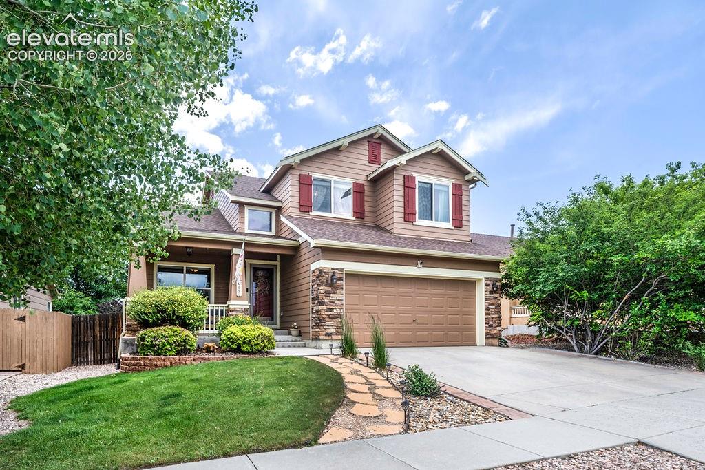 Image 1 of 44: Exceptional 4BR, 3.5BA, 2-story home located in Indigo Ranch at Stetson Rid