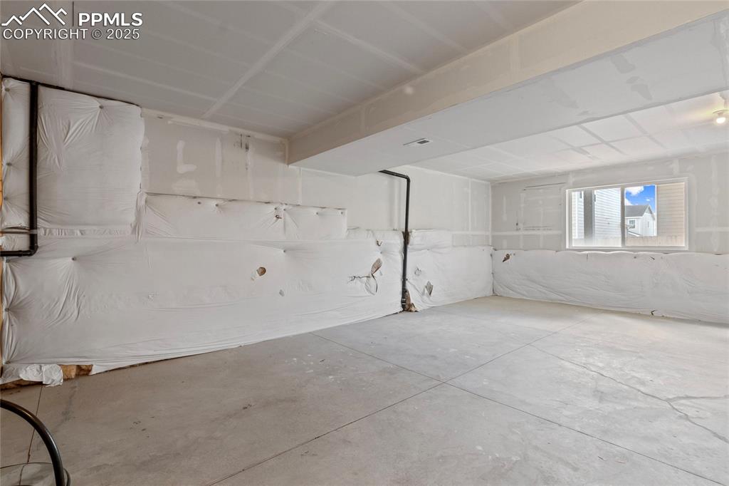 Image 31 of 44: View of below grade area