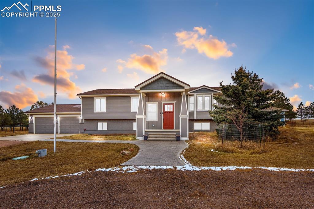 Caption: Front of Structure