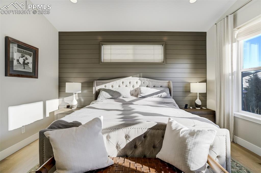 Image 18 of 50: Batten Board Accent wall adds warmth and character