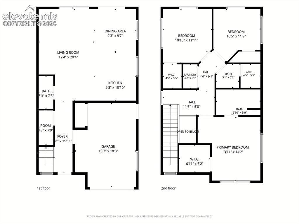 Image 50 of 50: Sunset views of the both homes, lot, and neighborhood. Property lines are a