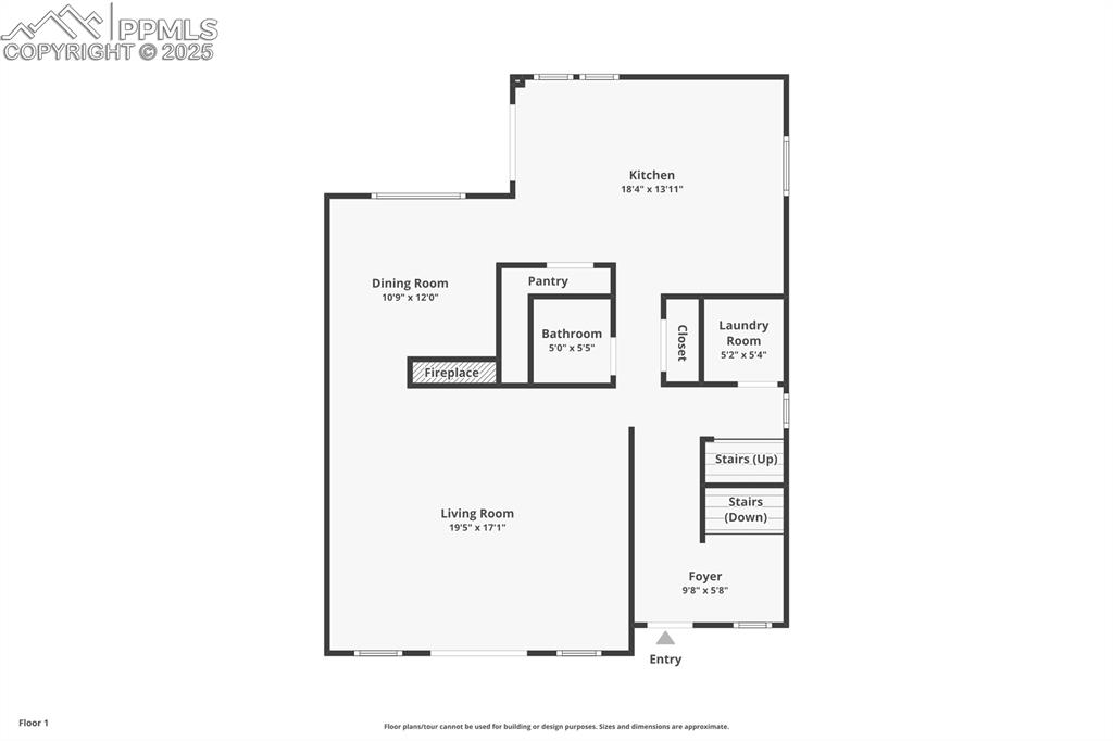 Image 48 of 48: Floor plan / room layout