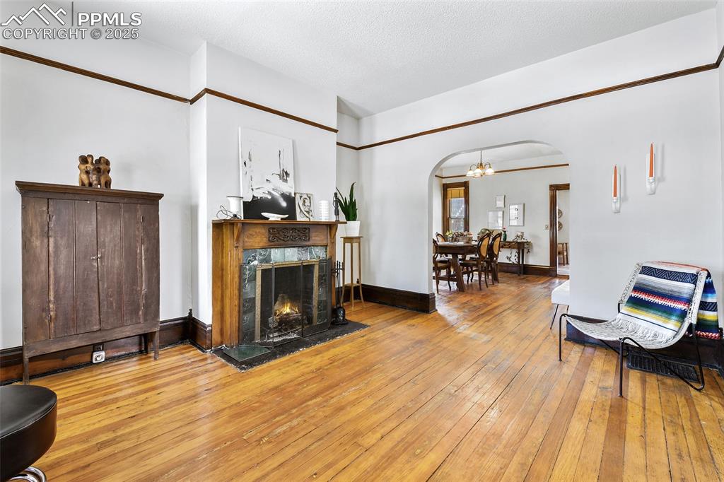 Image 11 of 42: Walk through the archway into the Dining Room