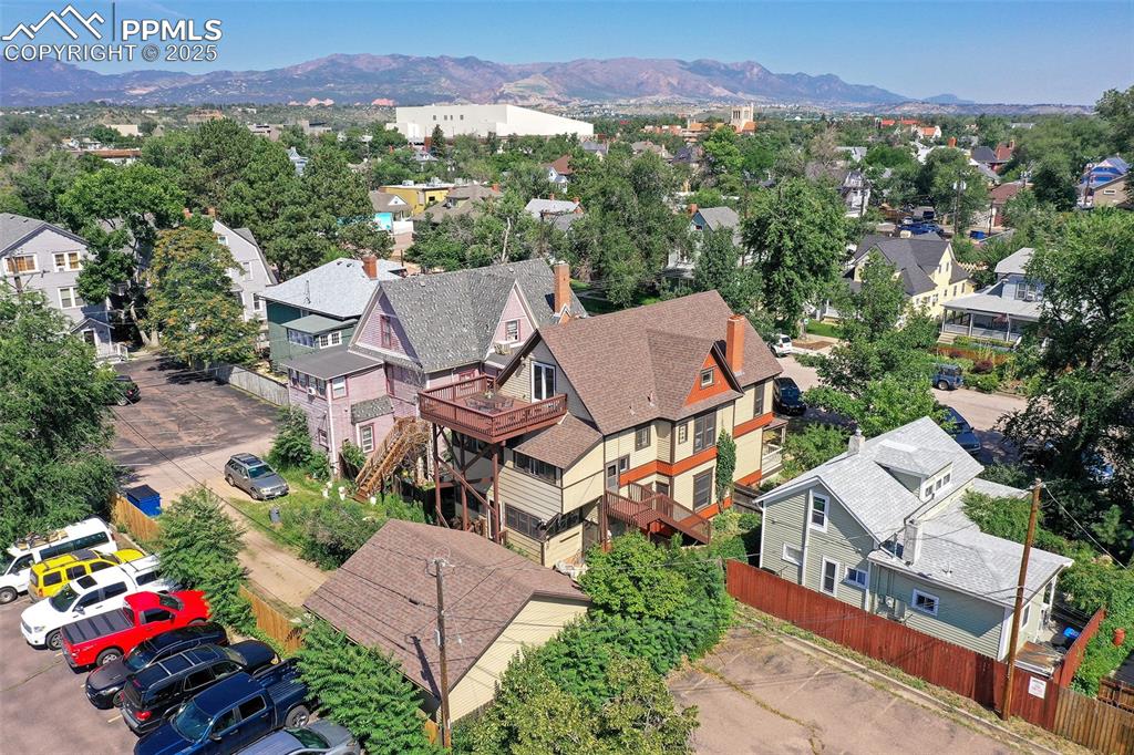 Image 42 of 42: Colorado College and Garden of the Gods in the background