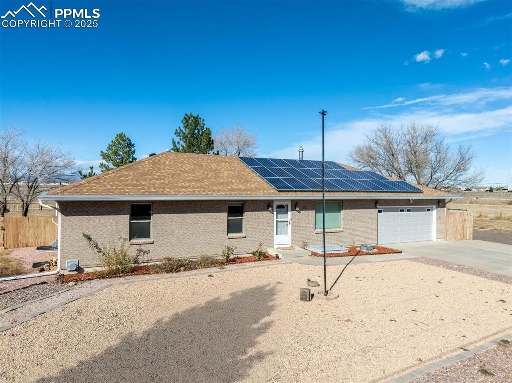 Caption: Front of Structure