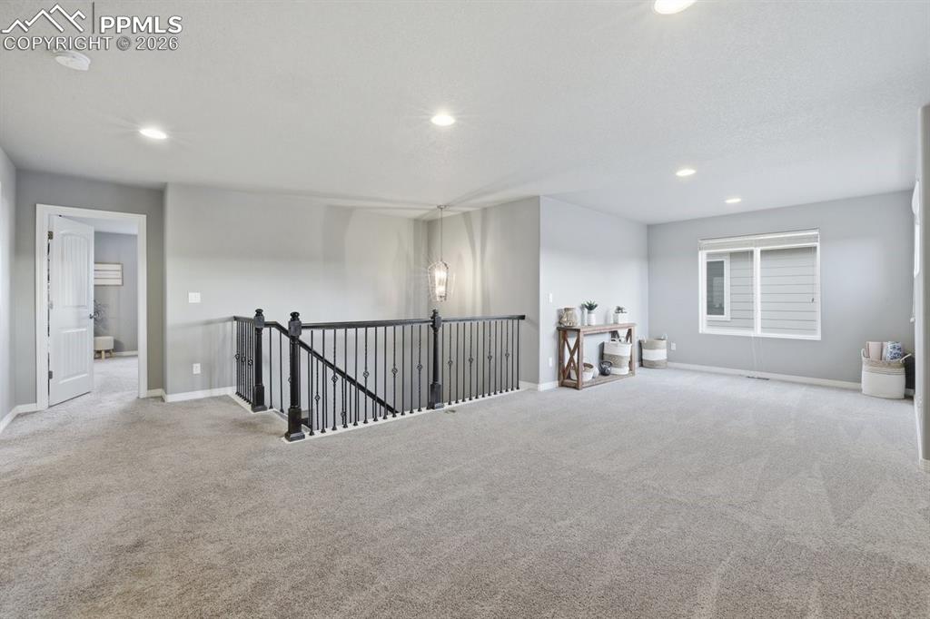 Image 31 of 49: upstairs spacious loft can be used for so many things