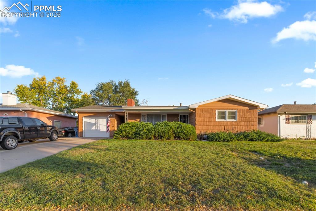 Caption: Front of Structure