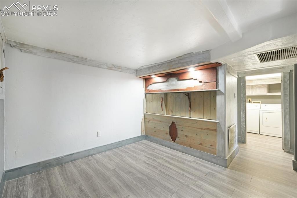 Image 24 of 36: Recreation room on the lower level