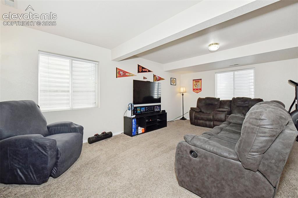 Image 19 of 26: Large windows in basement