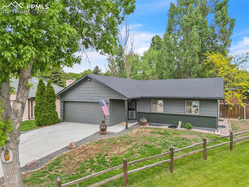 Caption: Front of Structure