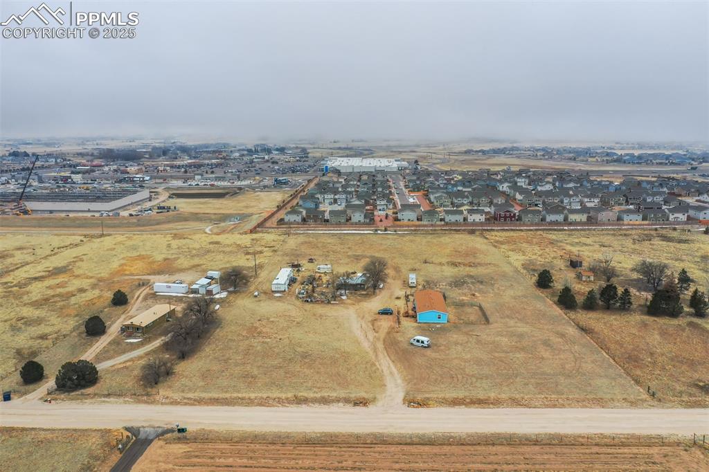 Image 3 of 20: Aerial overview of property