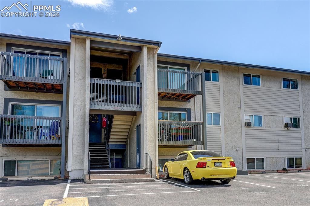 Caption: Front of Structure