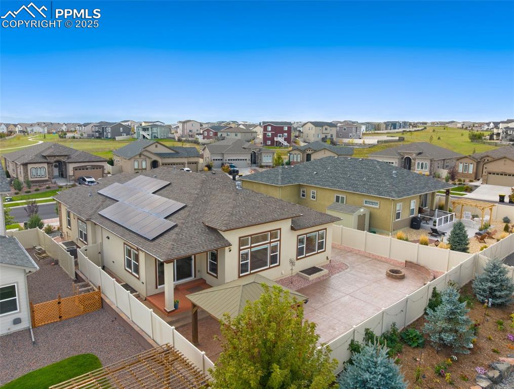 Image 2 of 49: Aerial view of residential area
