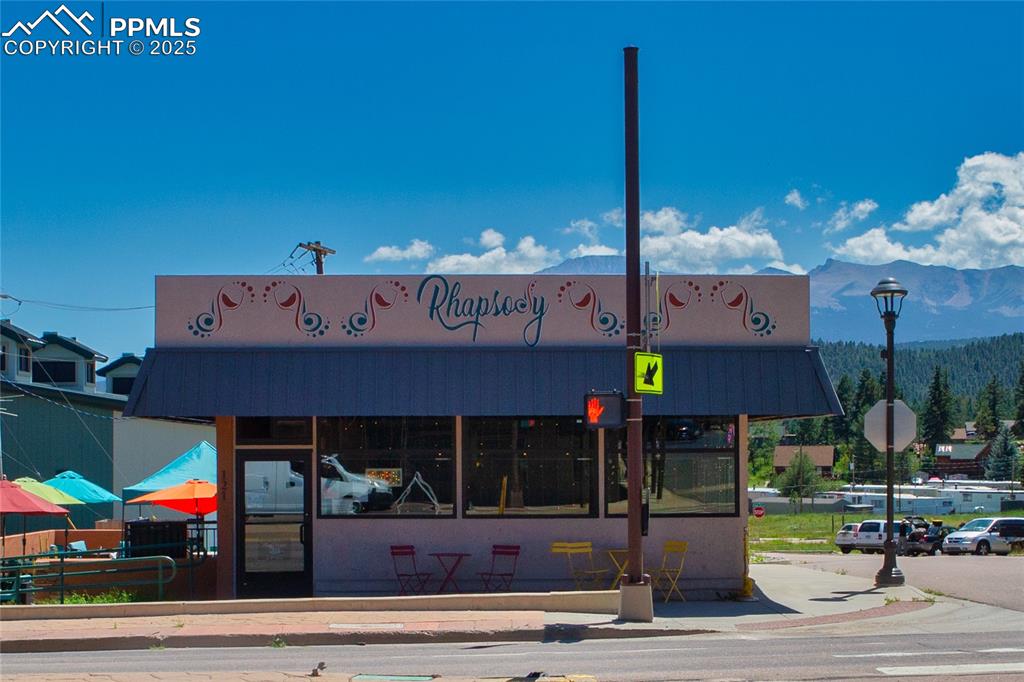 Caption: Front of Structure