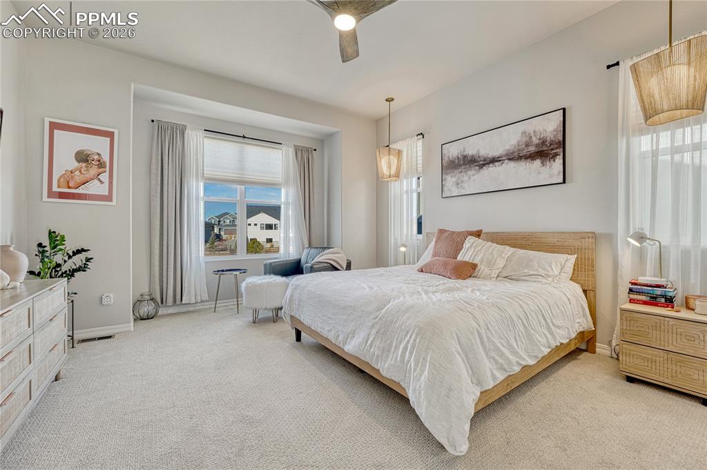 Image 19 of 50: Main level primary with 5 piece en suite