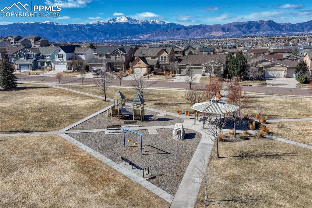 Image 16 of 41: Minutes from home — Cumbre Vista Park features playgrounds, sports fields,