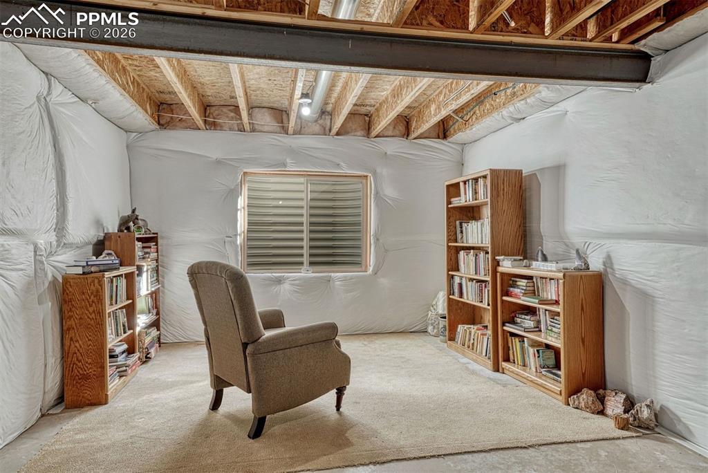 Image 30 of 41: Flexible lower level with plumbing in place — perfect for recreation, addit