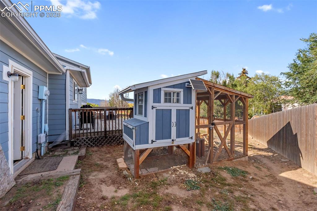 Image 42 of 42: Raise chickens and gather eggs from your very own "taj ma coop"