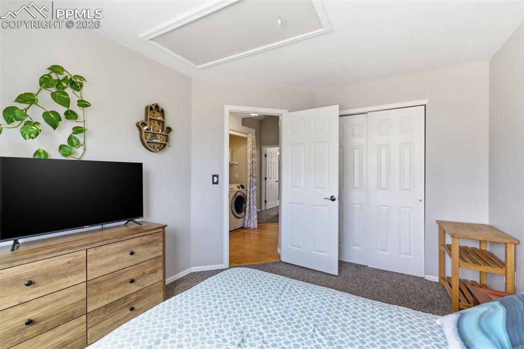 Image 27 of 44: Notice the space in this room as well as a spacious closet