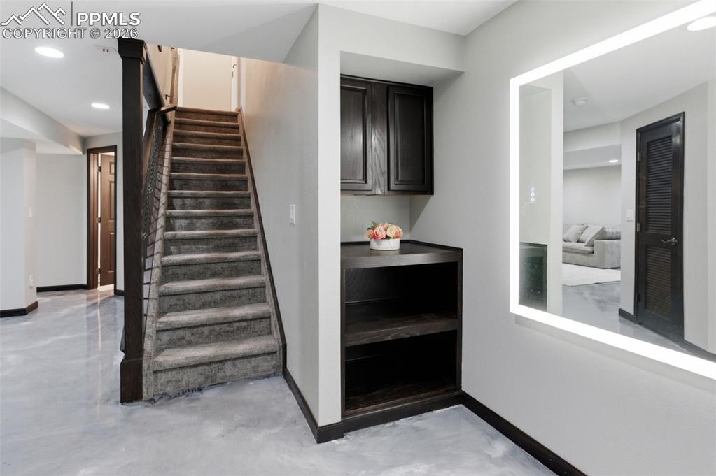 Image 36 of 44: Thoughtful touches and storage space throughout