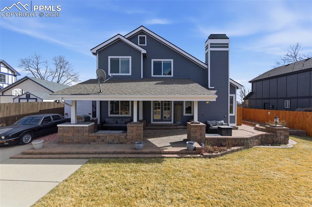 Image 42 of 44: Notice the storage on the left for cars, RVs and trailers if needed. Hidden