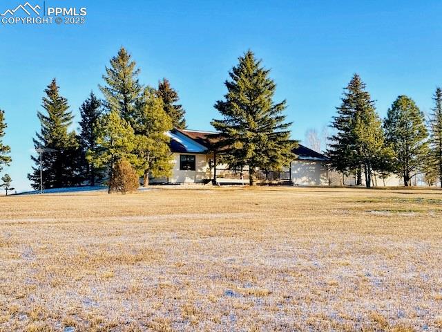 Caption: Front of Structure