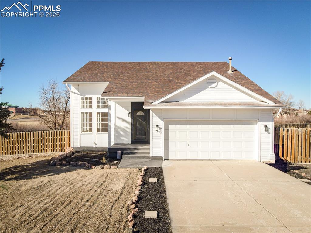 Caption: Front of Structure