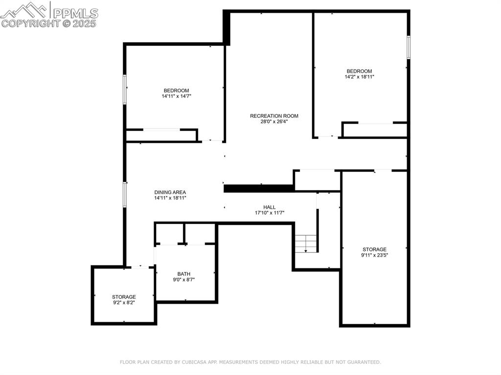 Image 47 of 50: View of home floor plan