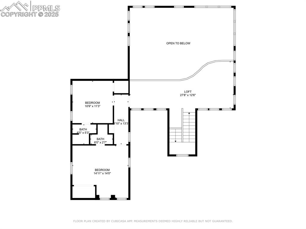 Image 49 of 50: View of floor plan / room layout