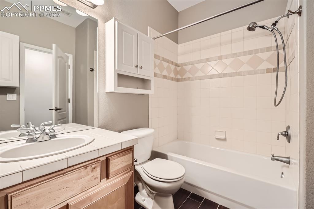 Image 35 of 48: Lower level full bath bath