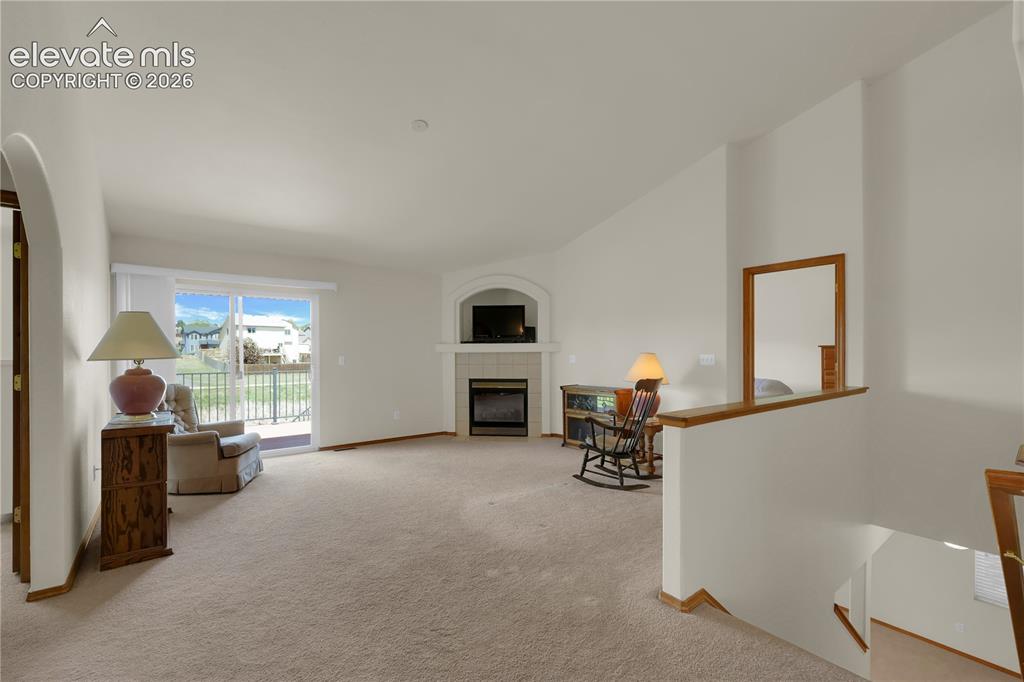 Image 8 of 27: Main Level - walk out to deck