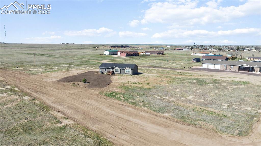 Image 7 of 34: Aerial view featuring a rural view