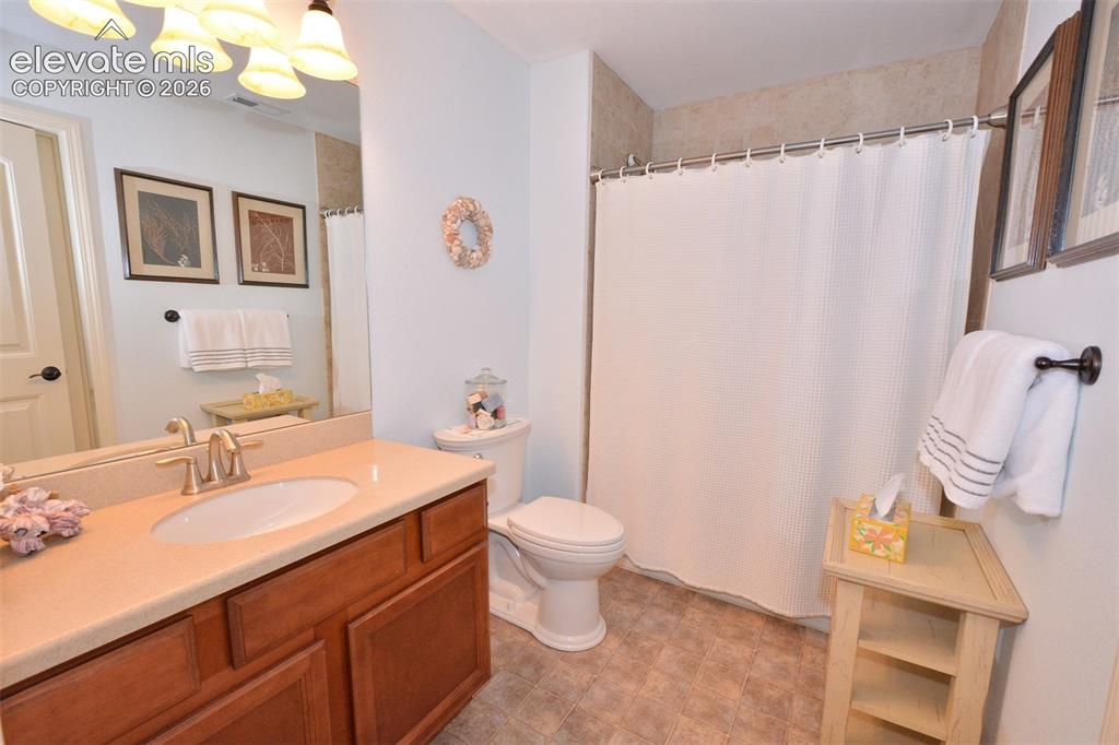 Image 31 of 45: Full bathroom in basement