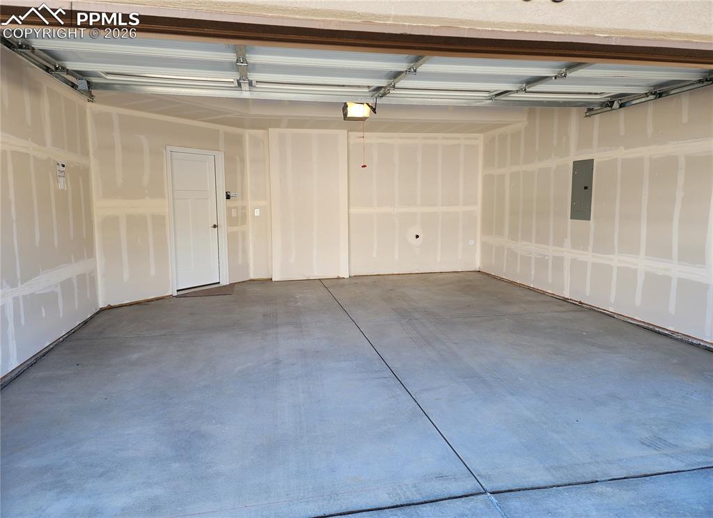 Image 30 of 42: Garage view is from prior to move-in