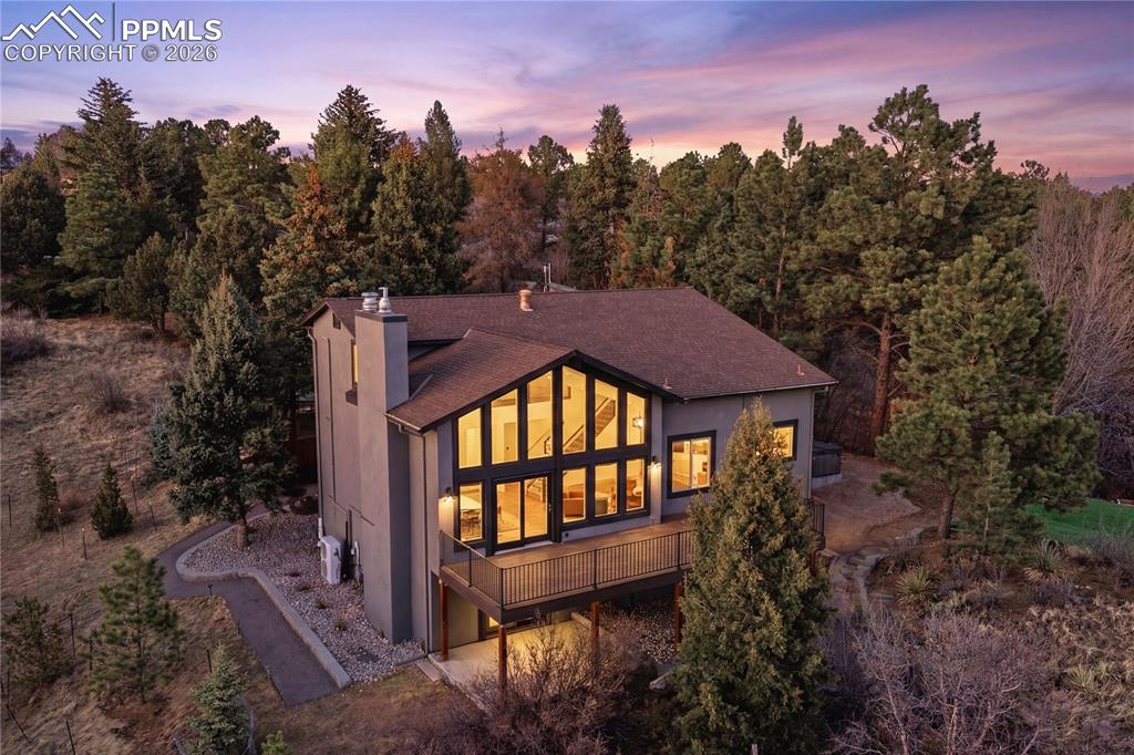 Caption: Back of Structure